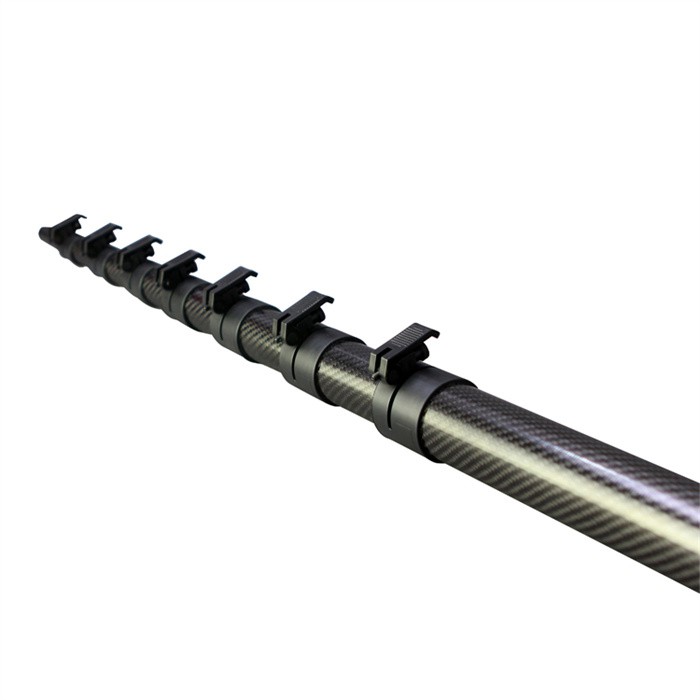 10মি কার্বন ফাইবার টেলিস্কোপিক মেরু