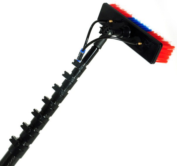 Poteau Alimenté En Eau En Fiber De Carbone De 15 মি